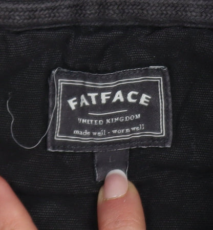 Mens UK Size L FatFace Grey Pullover Sweatshirt