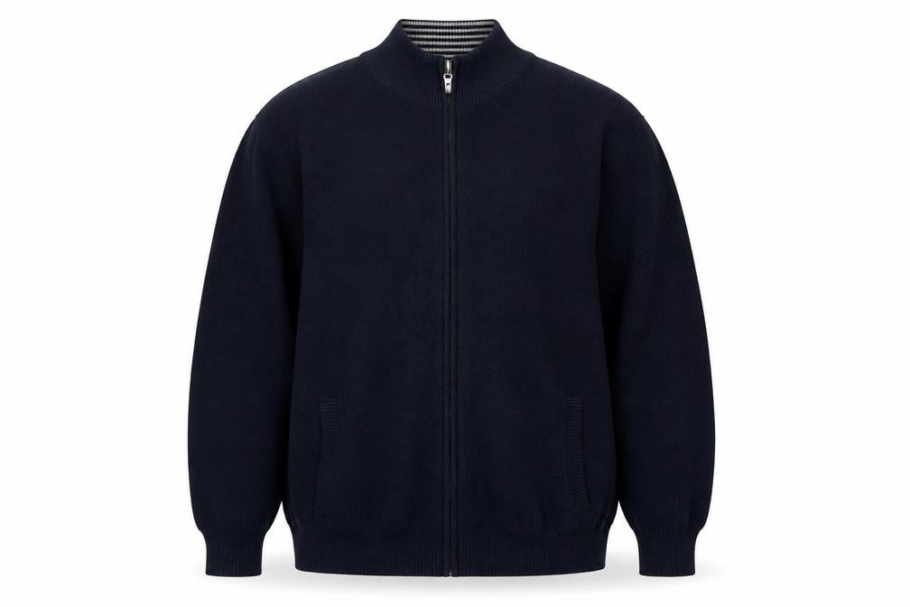 Mens UK Size L Greenwoods Blue Basic Jacket