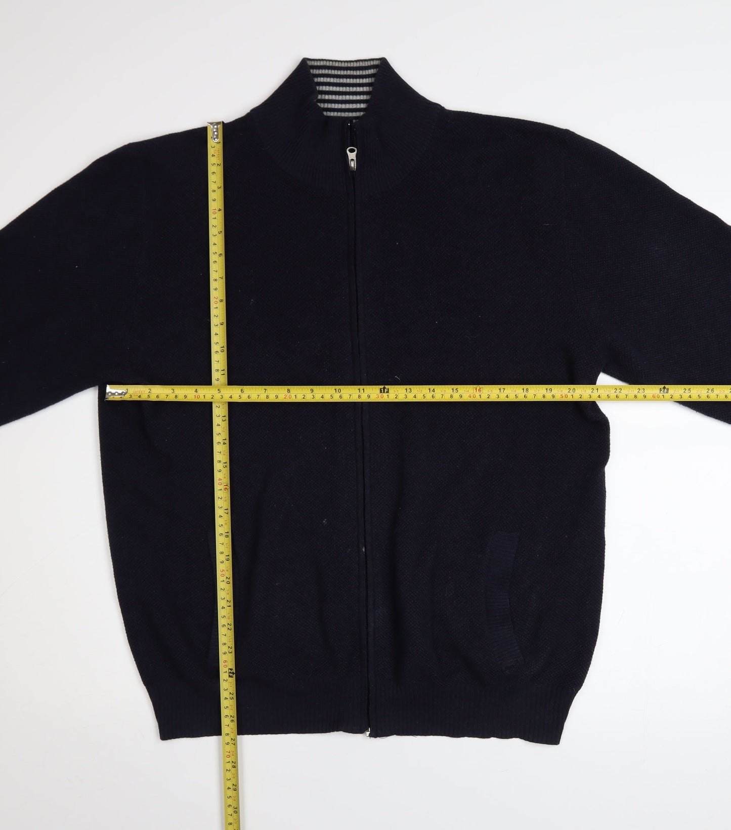 Mens UK Size L Greenwoods Blue Basic Jacket