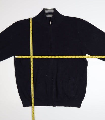 Mens UK Size L Greenwoods Blue Basic Jacket