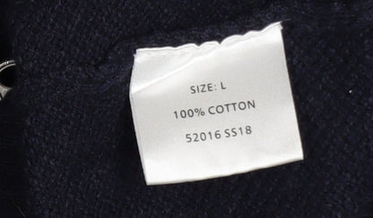 Mens UK Size L Greenwoods Blue Basic Jacket