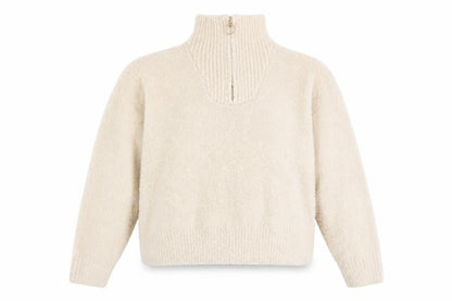 Womens UK Size 16 Roman Beige Pullover Sweatshirt