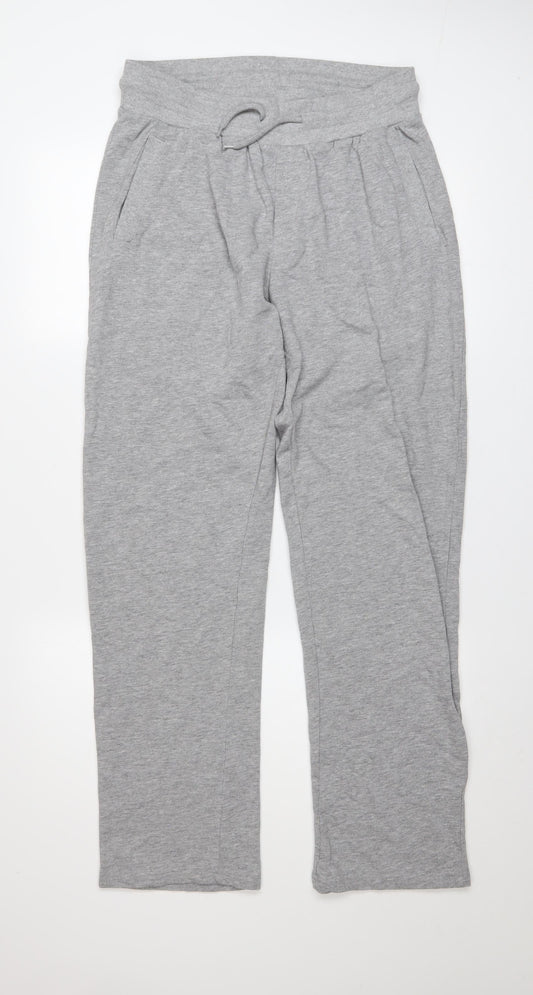 Mens UK Size M Cotton Traders Regular Fit Sweatpants Grey Trousers