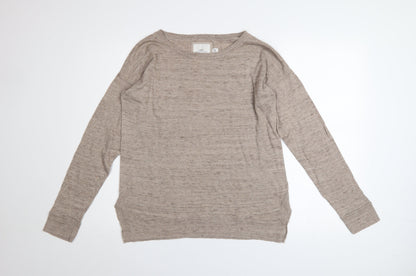 Womens UK Size 12 H&M Beige Pullover Jumper