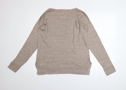 Womens UK Size 12 H&M Beige Pullover Jumper