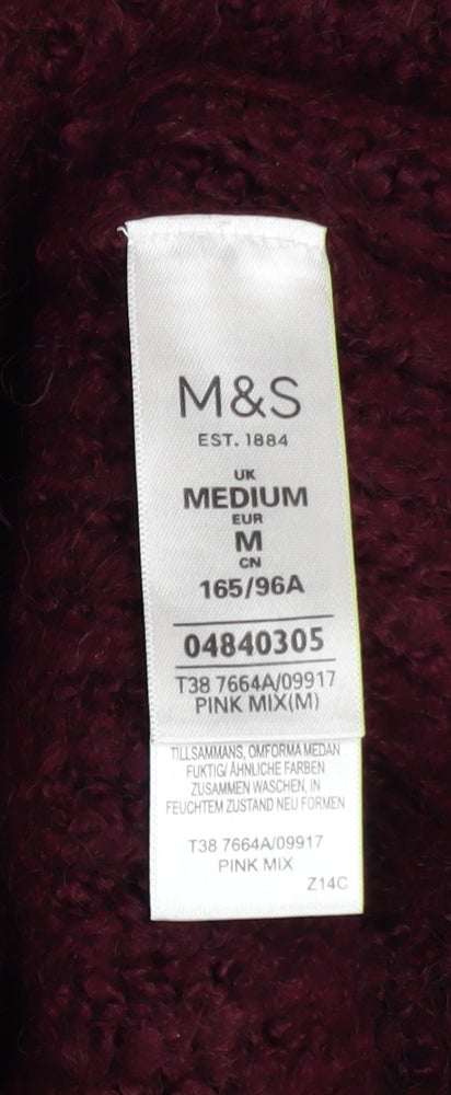 Womens UK Size M Marks and Spencer Multicoloured Pullover Jumper