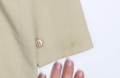 Liz Claiborne Women Beige Size 22 Classic Lined Blazer Jacket