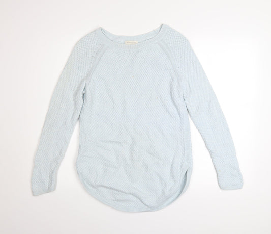Womens UK Size M Monsoon Blue Pullover Jumper