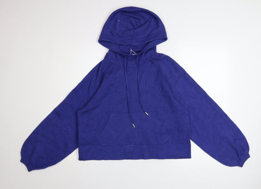 Womens UK Size M NEXT Blue Pullover Hoodie