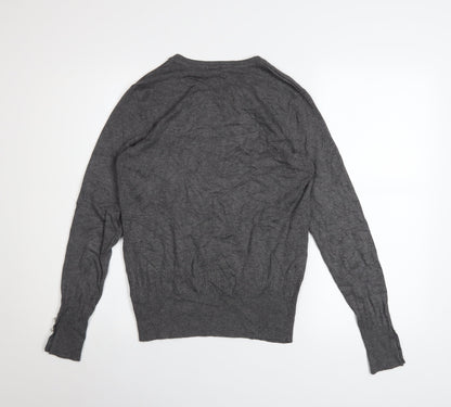 Womens UK Size 10 Dorothy Perkins Grey Pullover Jumper