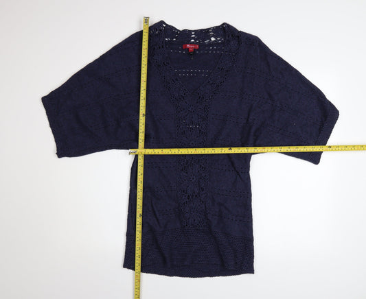 Womens UK Size S Monsoon Blue Pullover Jumper