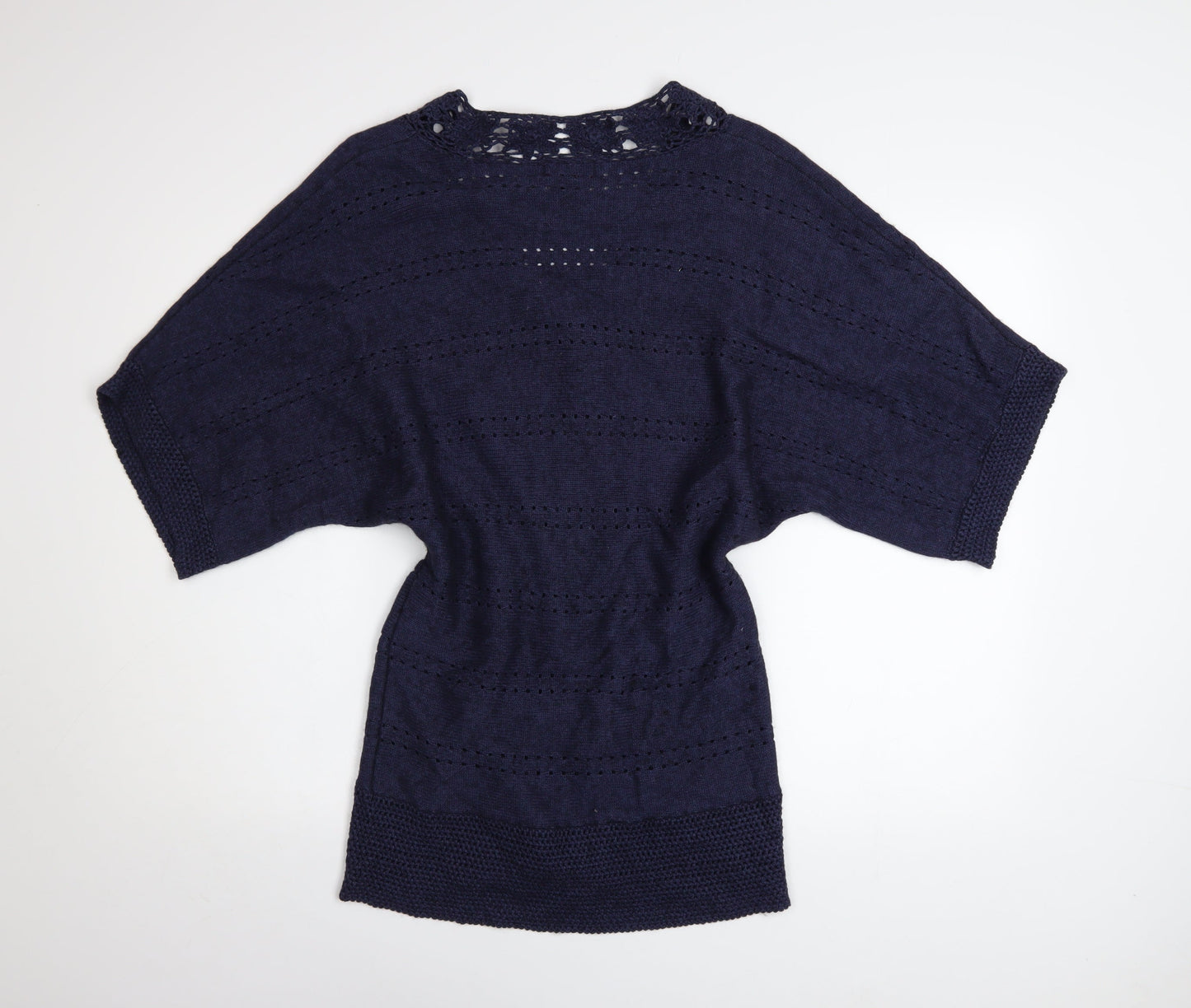 Womens UK Size S Monsoon Blue Pullover Jumper