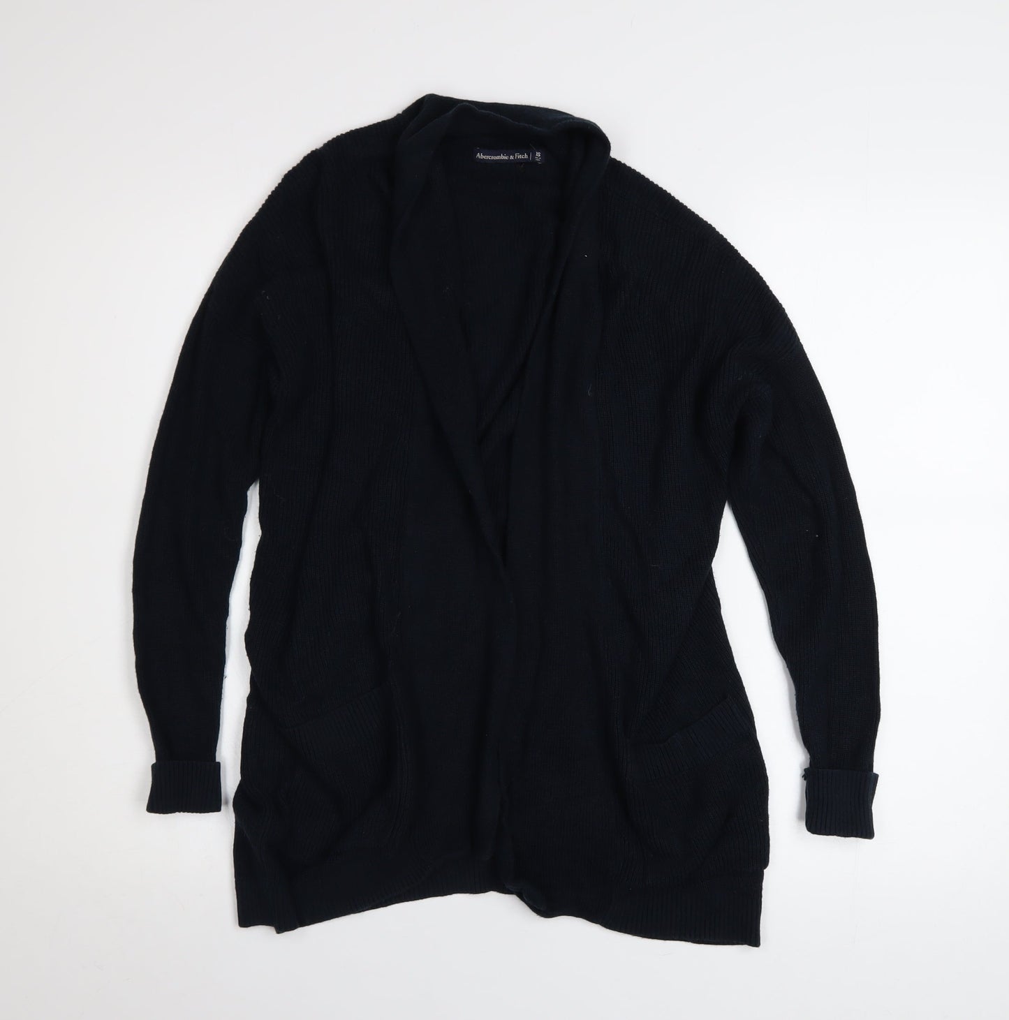 Womens UK Size XS Abercrombie & Fitch Black Cardigan Jumper