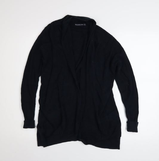 Womens UK Size XS Abercrombie & Fitch Black Cardigan Jumper