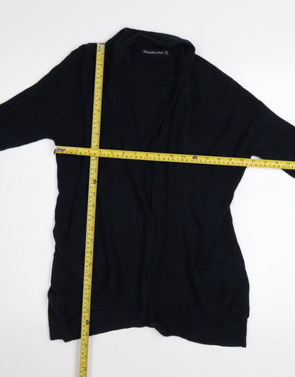 Womens UK Size XS Abercrombie & Fitch Black Cardigan Jumper
