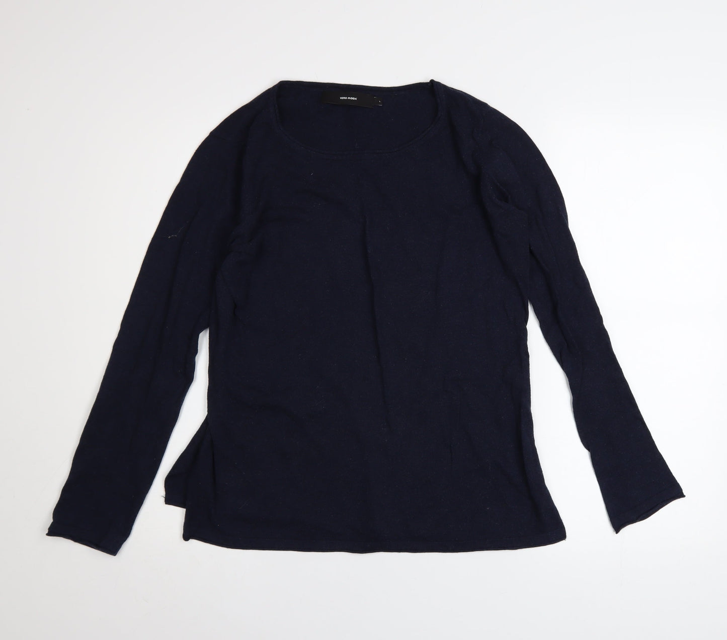 Womens UK Size L VERO MODA Blue Pullover Jumper