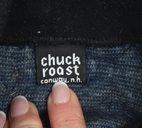 Womens UK Size 14 Chuck Roast Blue Pullover Sweatshirt