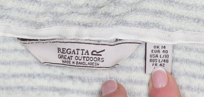 Womens UK Size 14 Regatta Grey Pullover Sweatshirt