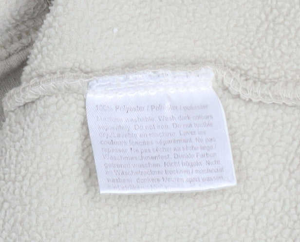 Regatta Women Beige Fleece Full Zip Jacket UK 18 Outdoor Lined