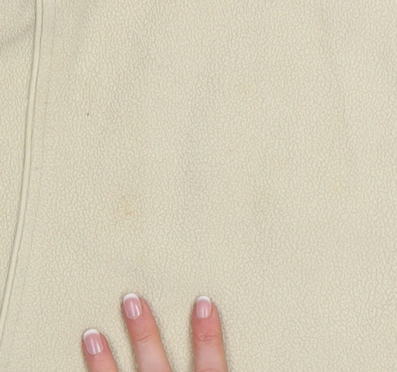 Regatta Women Beige Fleece Full Zip Jacket UK 18 Outdoor Lined