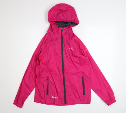 Girls UK Size 11-12 Years Trespass Pink Rain Coat
