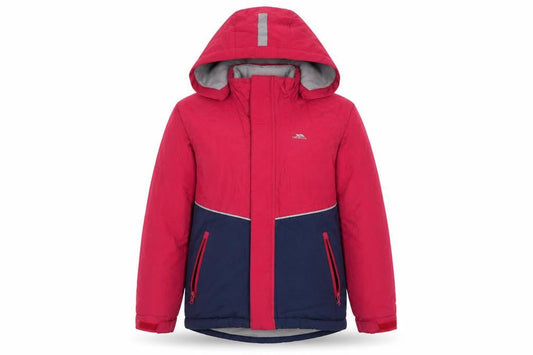 Girls UK Size 9-10 Years Trespass Multicoloured Puffer Jacket