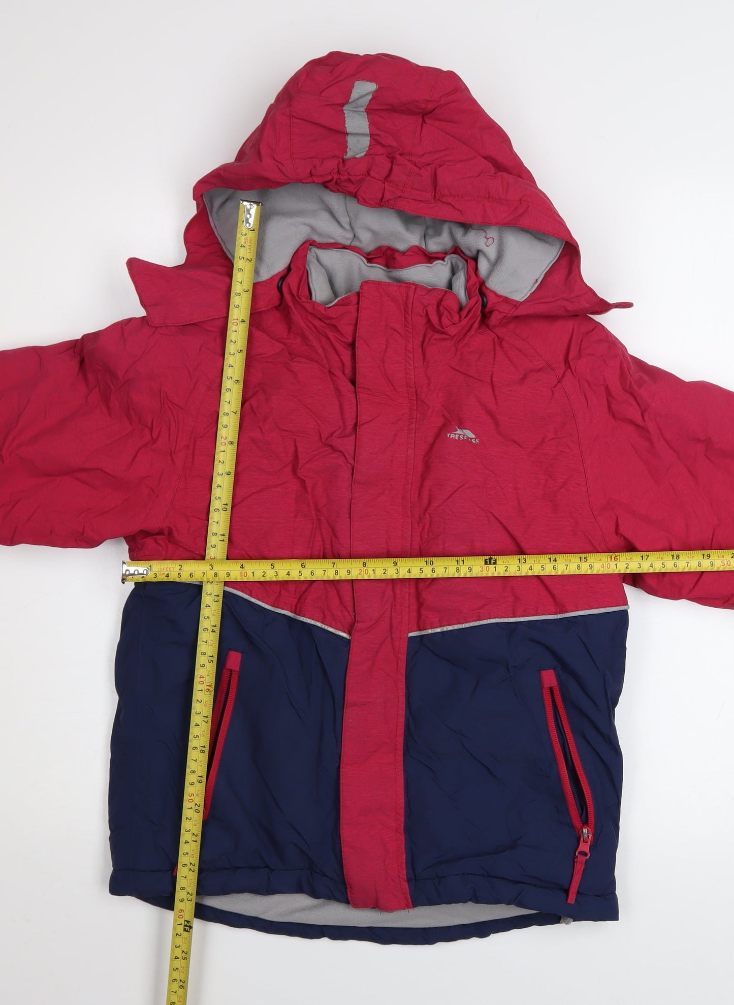 Girls UK Size 9-10 Years Trespass Multicoloured Puffer Jacket