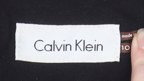 Womens UK Size 10 Calvin Klein Regular Black Blazer