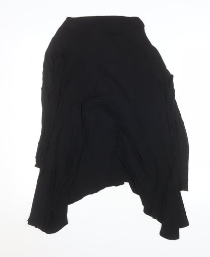 k & d Women's Black Long Sleeve Open Coatigan UK 12