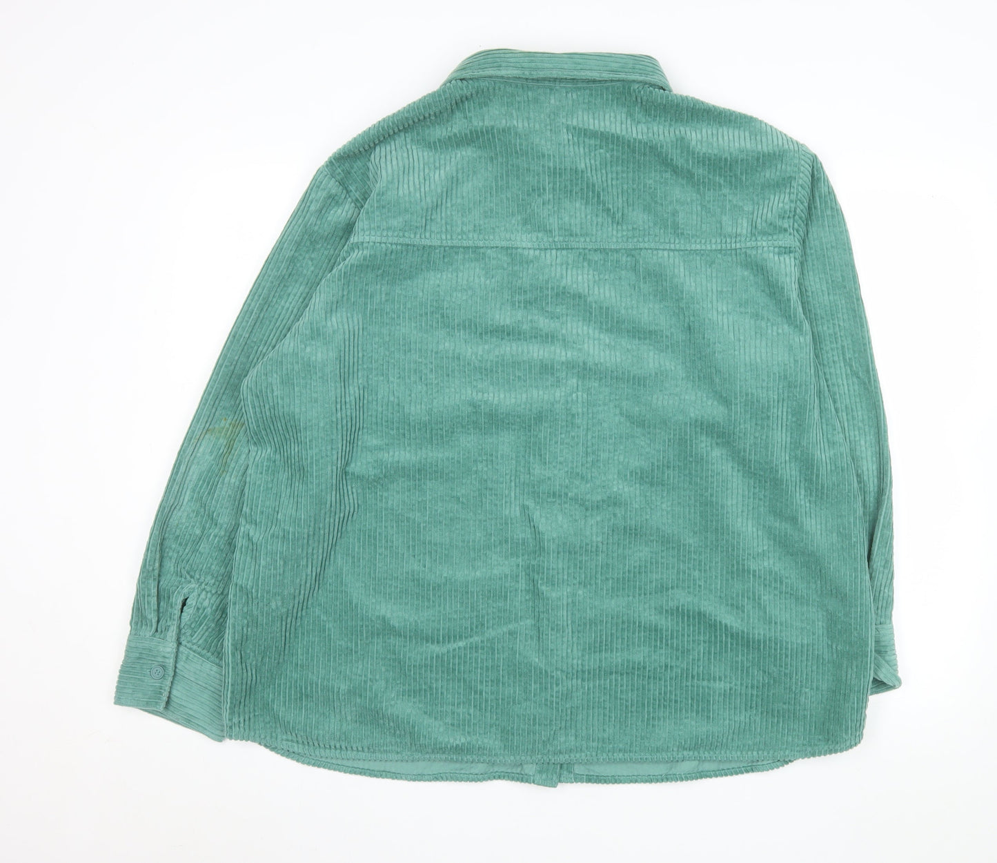 Womens UK Size 14 H&M Green Basic Jacket