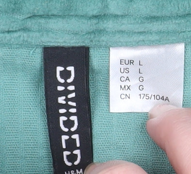 Womens UK Size 14 H&M Green Basic Jacket