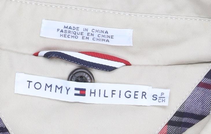 Womens UK Size S Tommy Hilfiger Beige Trench Coat
