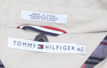 Womens UK Size S Tommy Hilfiger Beige Trench Coat