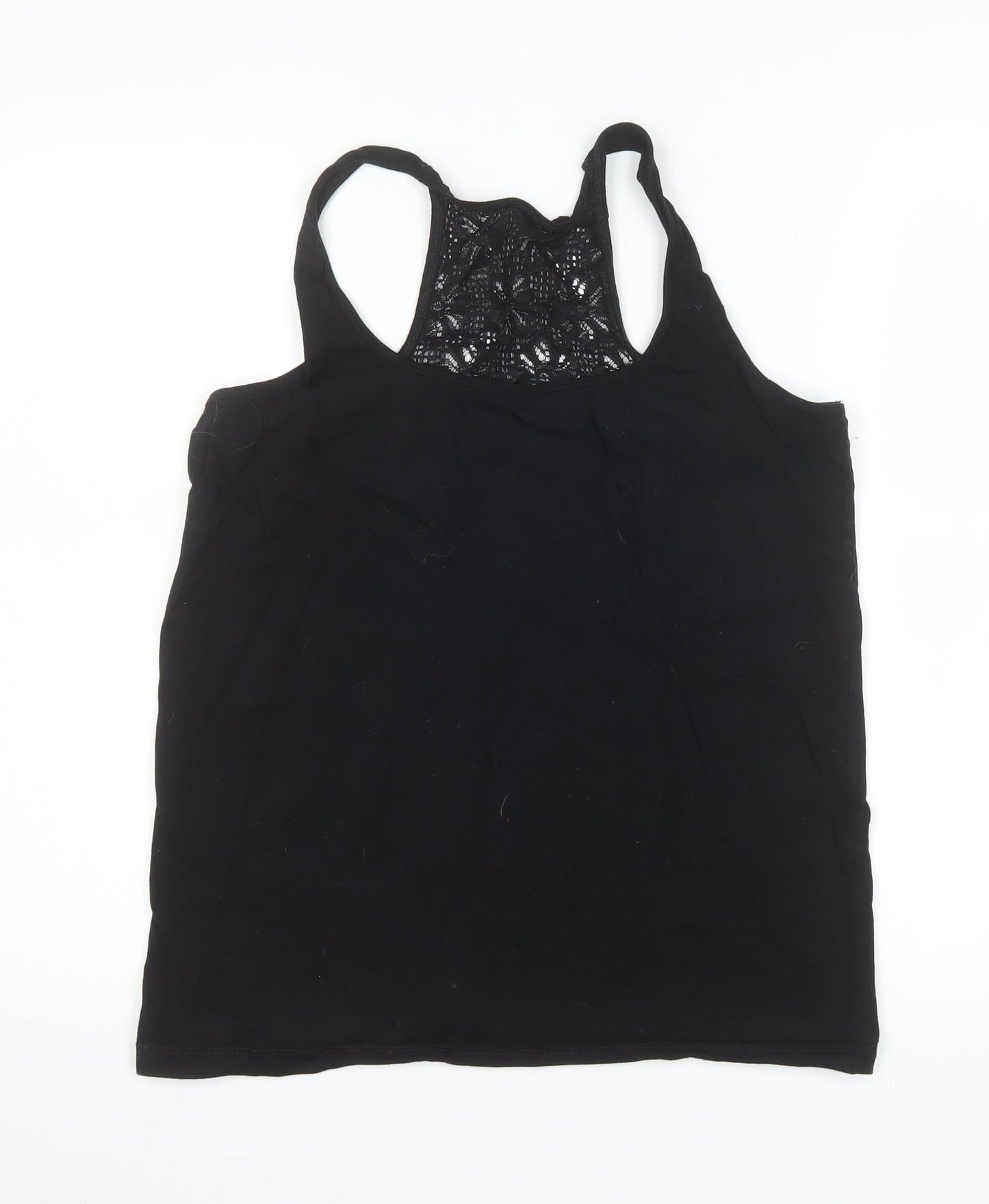Womens UK Size L Love to Lounge Black Camisole Tank