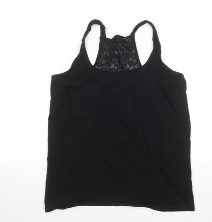 Womens UK Size L Love to Lounge Black Camisole Tank