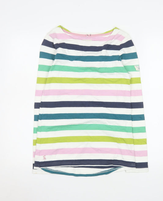 Womens UK Size 10 Joules Multicoloured Basic T-Shirt