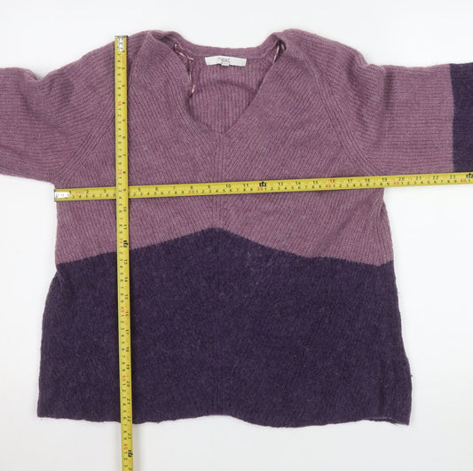 Womens UK Size M NEXT Purple Pullover Jumper