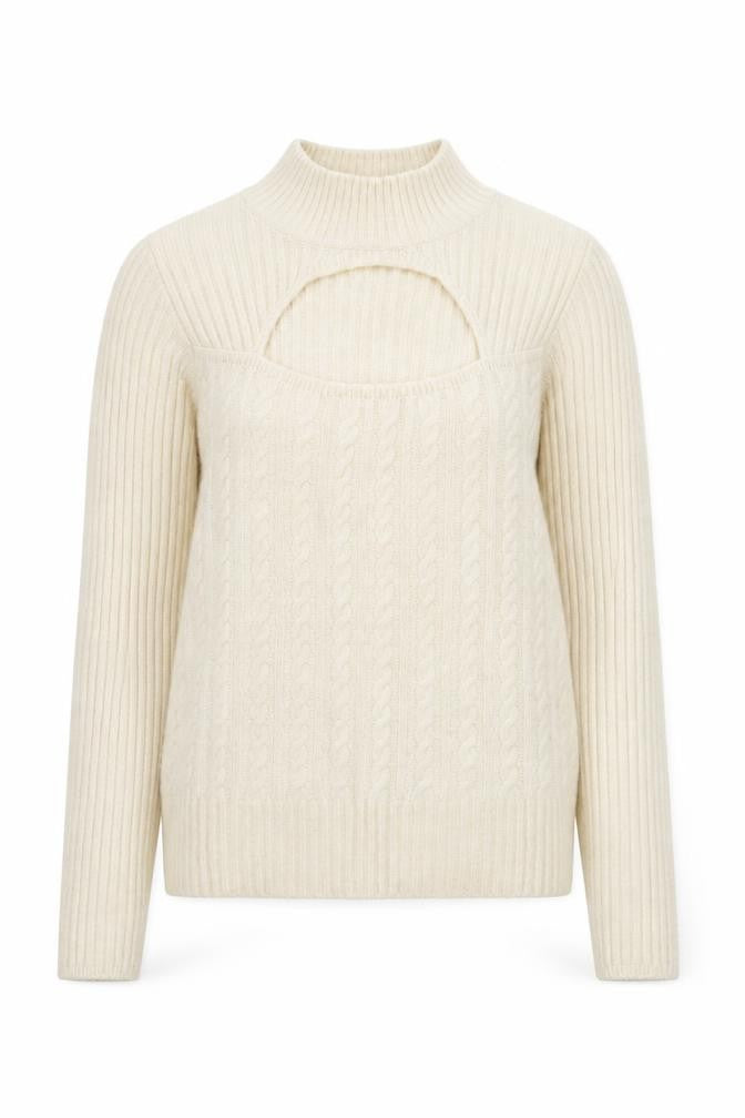 Womens UK Size S NEXT Ivory Pullover Jumper