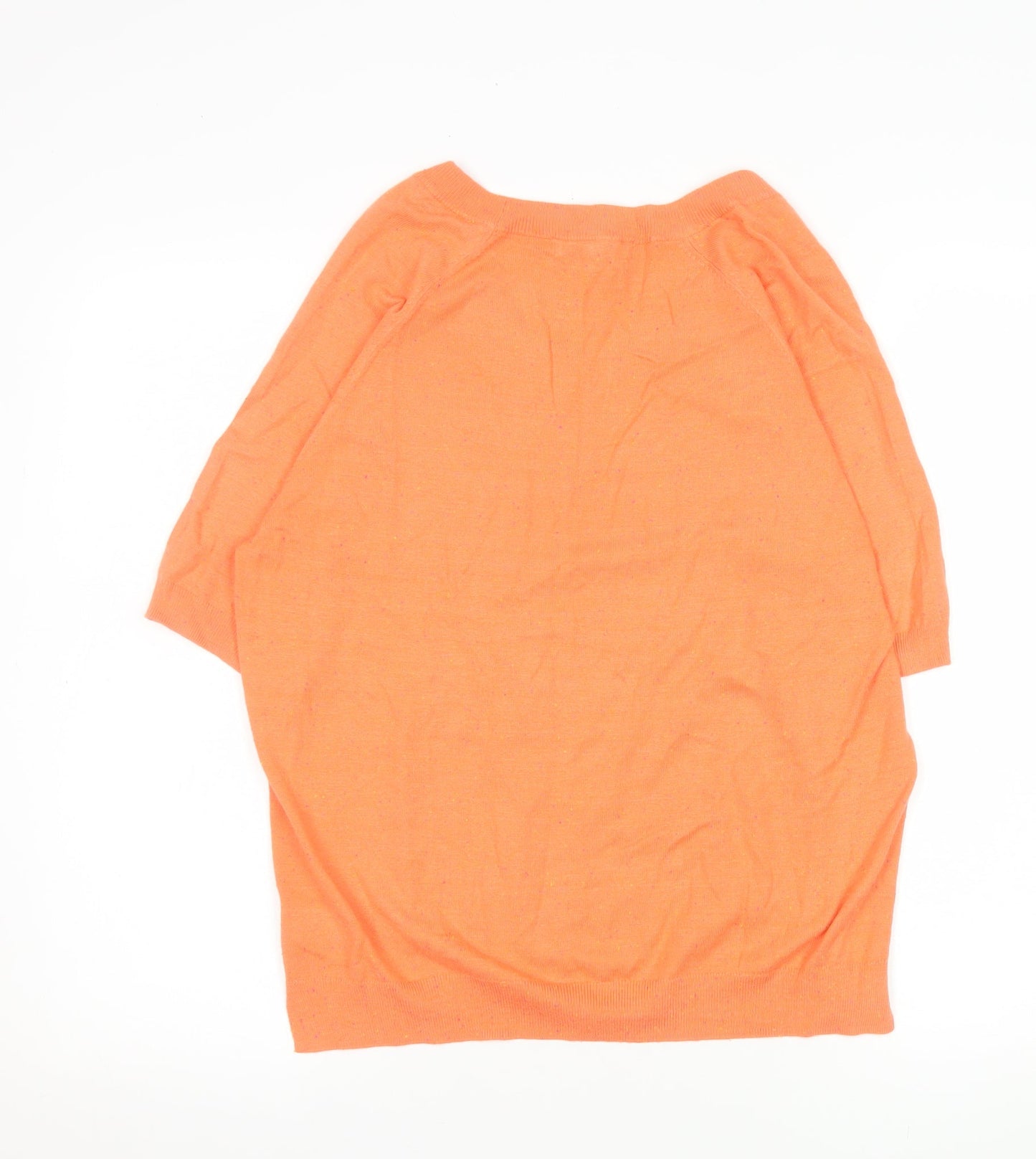 Womens UK Size S NEXT Orange Basic T-Shirt