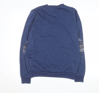 Mens UK Size M Nanny State Blue Pullover Sweatshirt