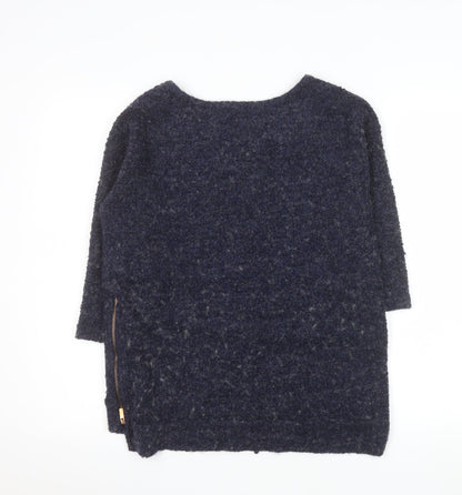 Womens UK Size 12 NEXT Blue Pullover Jumper