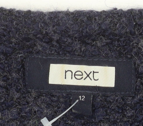 Womens UK Size 12 NEXT Blue Pullover Jumper