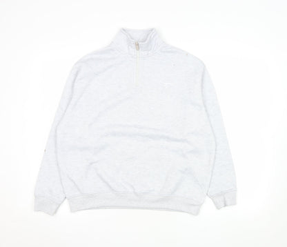 Womens UK Size XS Slazenger Grey Pullover Sweatshirt