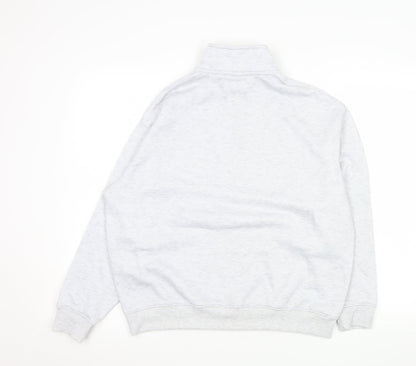 Womens UK Size XS Slazenger Grey Pullover Sweatshirt