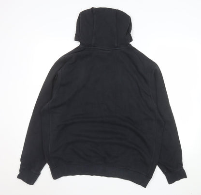 Mens UK Size L Nike Black Pullover Hoodie
