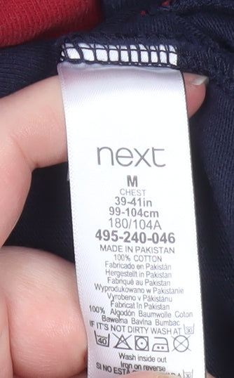 Mens UK Size M NEXT 100% Cotton Polo Shirt