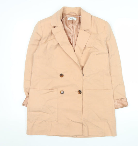 Womens UK Size 8 Wallis Regular Beige Blazer