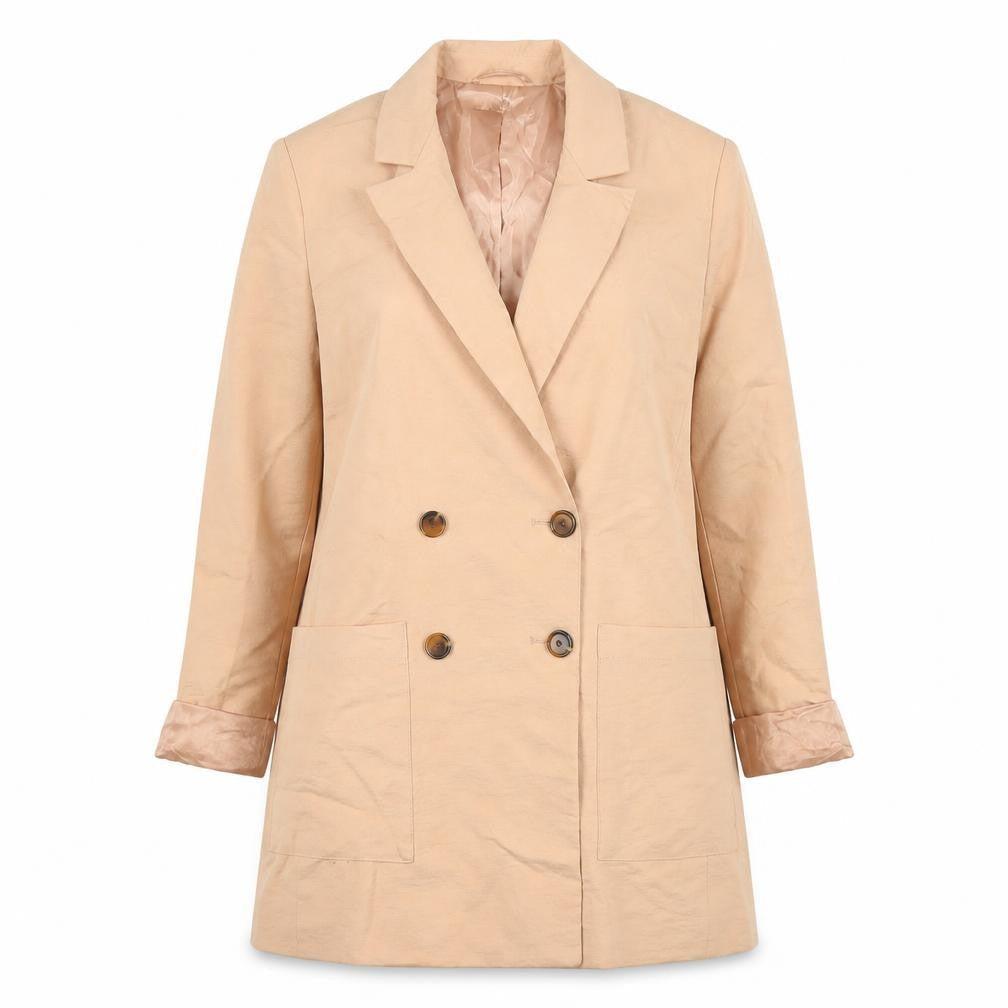 Womens UK Size 8 Wallis Regular Beige Blazer