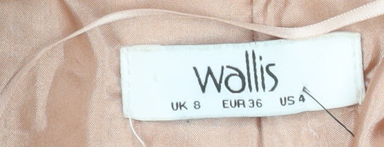Womens UK Size 8 Wallis Regular Beige Blazer