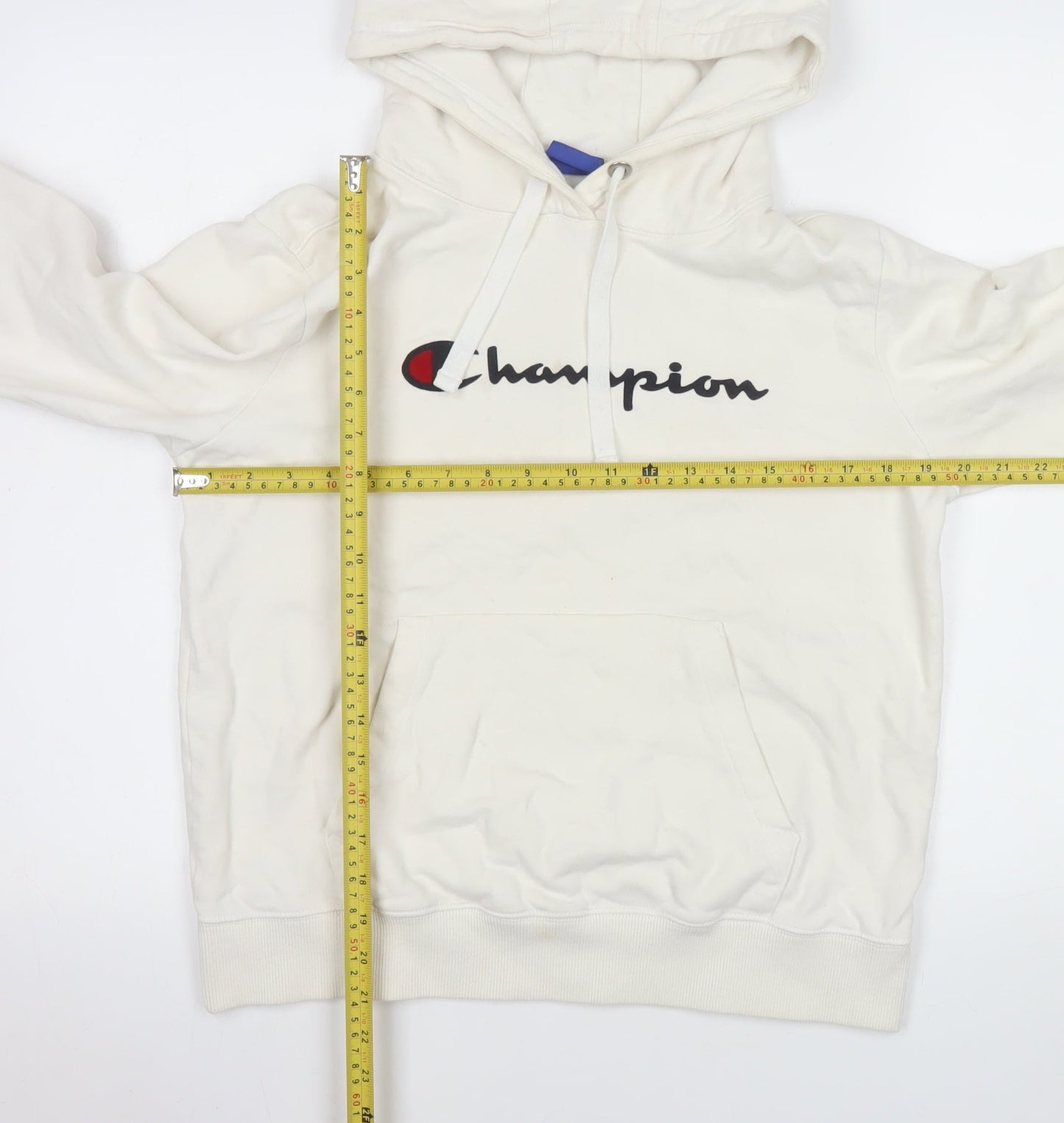 Mens UK Size S Champion Ivory Pullover Hoodie